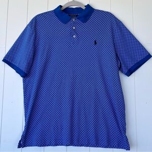 Polo Ralph Lauren Men’s Polo Shirt Diamond Pattern Size Large‎